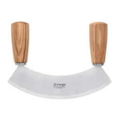Triangle Wiegemesser einschneidig 18 cm Esche