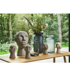 Villa Collection Vase 24 cm Ist grau