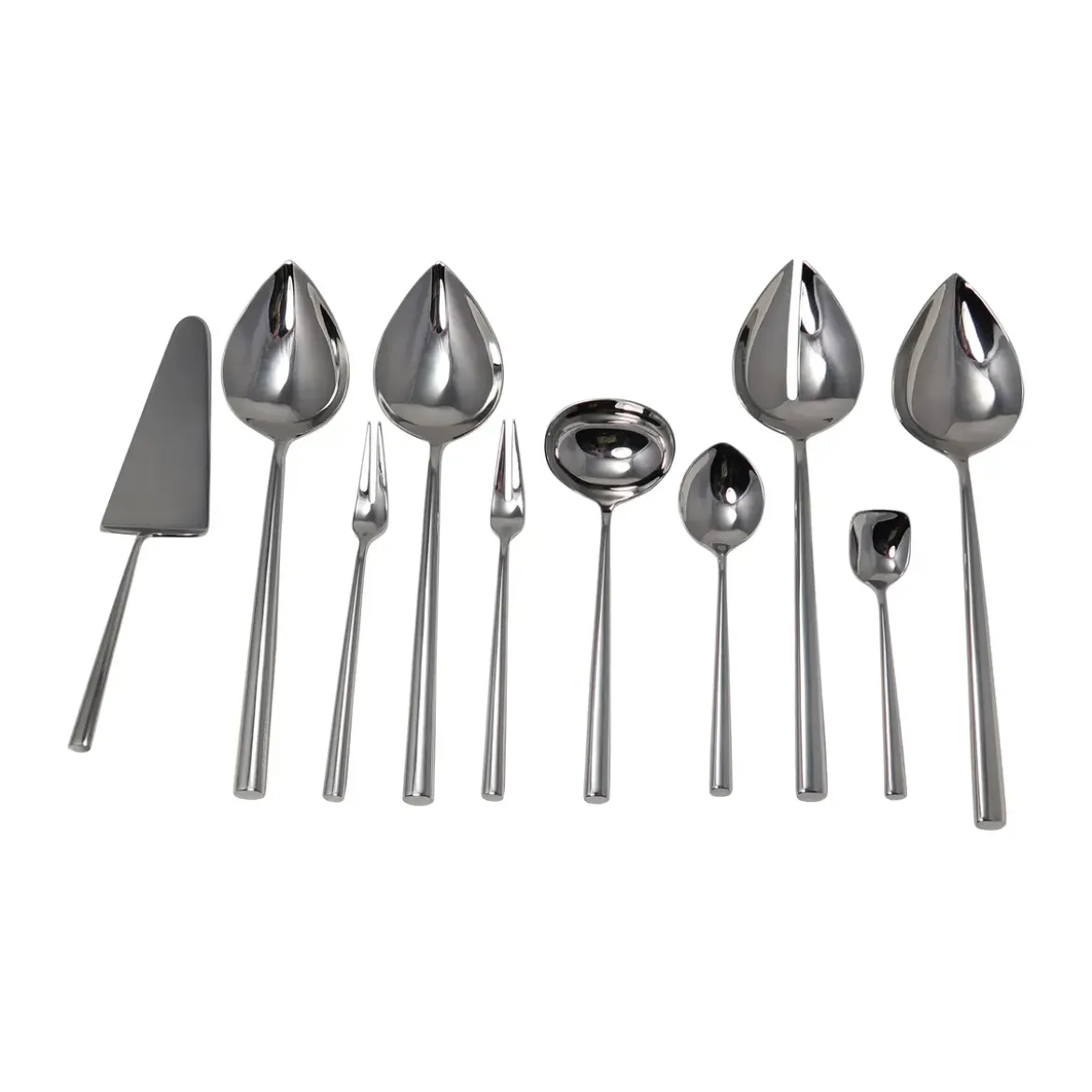 Wilkens Servierbesteck-Set 10-tlg. Palladio Edelstahl poliert
