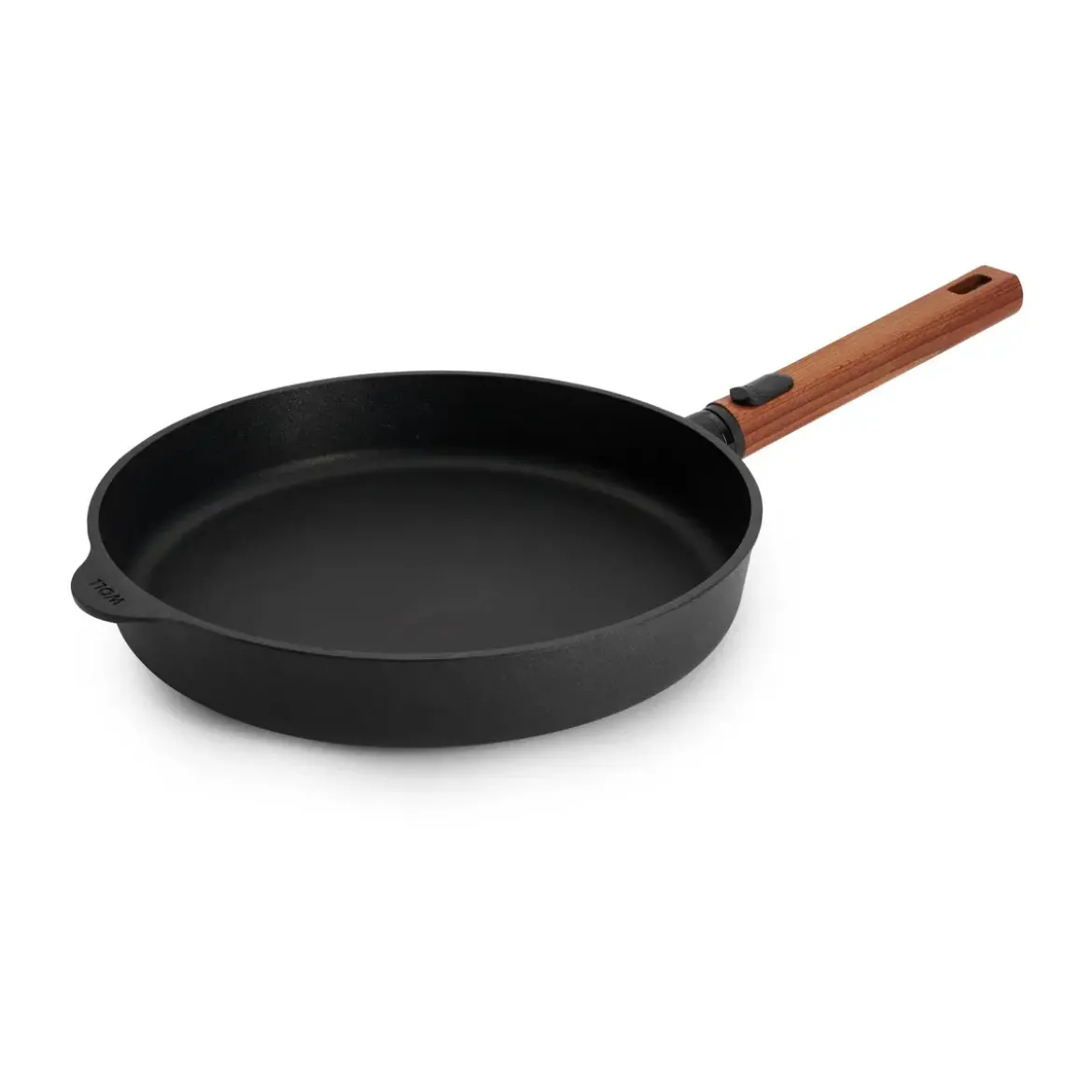 Woll Guss-Flachpfanne 28 cm Eco Logic QXR schwarz