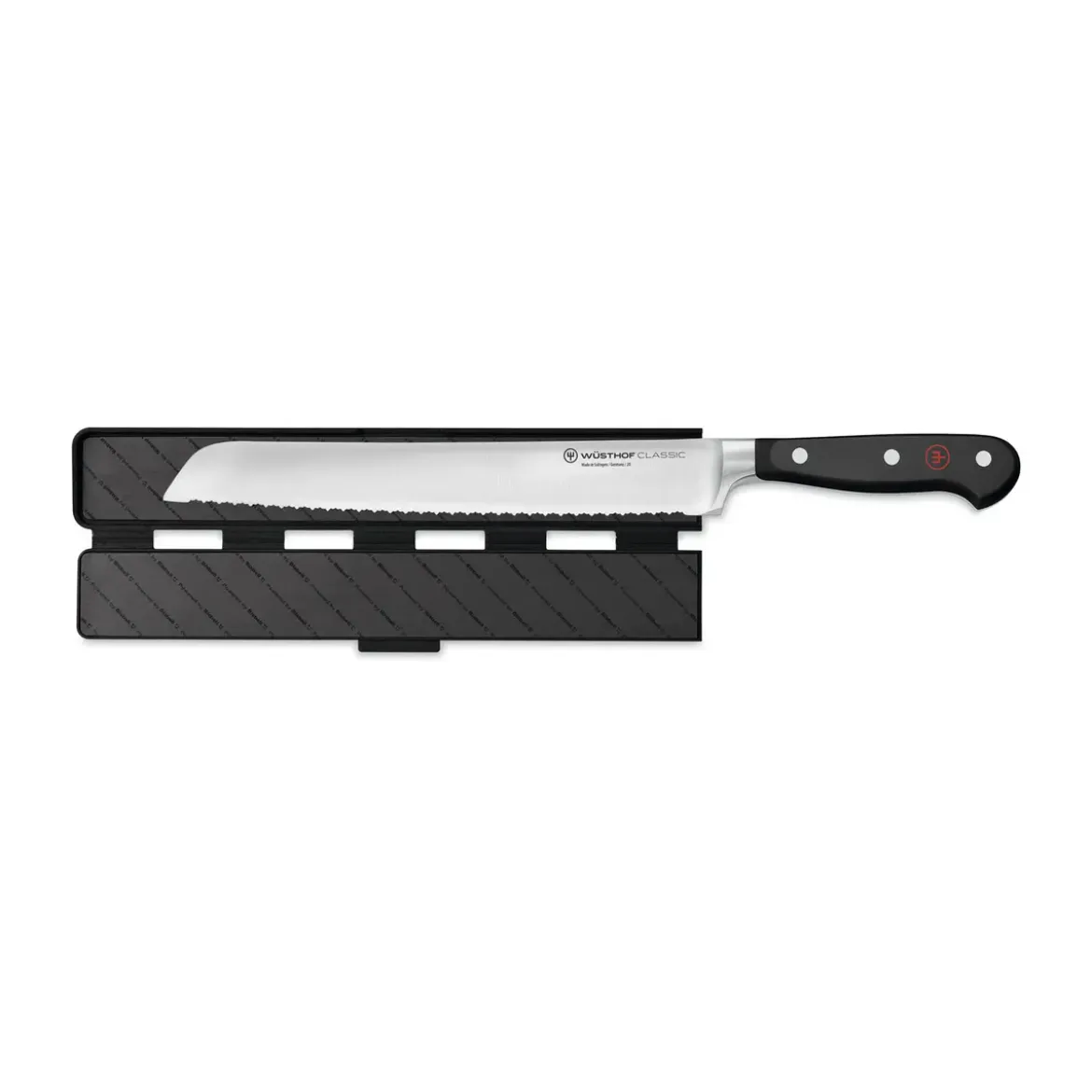 Wüsthof Klingenschützer schmal 26 cm schwarz