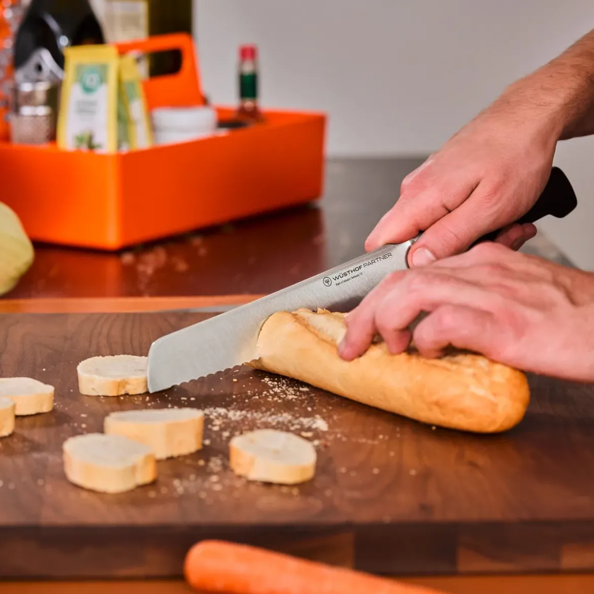 Wüsthof Partner Brotmesser 20 cm schwarz
