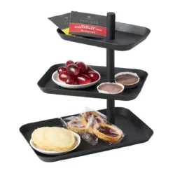 Yamazaki Etagere 3-stufig Tower schwarz
