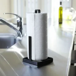 Yamazaki Küchenrollenhalter 27 cm Tower schwarz