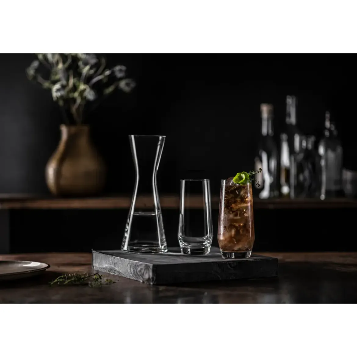 Zwiesel Glas Longdrinkglas 4er-Set Pure