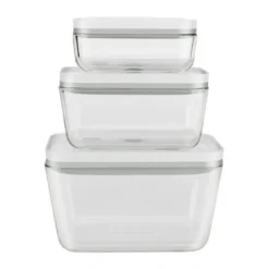 Zwilling Vakuum-Boxen 3er-Set Fresh & Save weiß