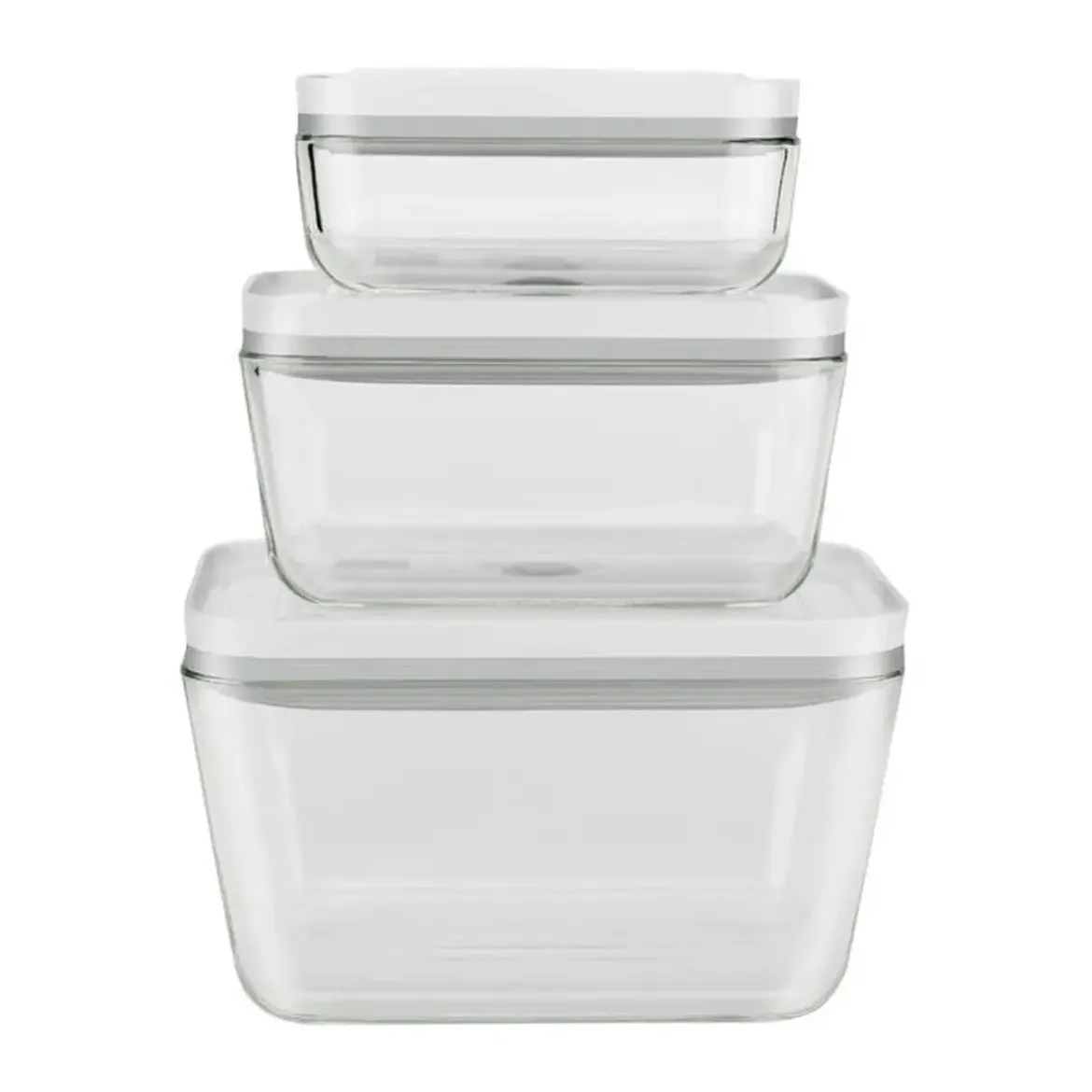 Zwilling Vakuum-Boxen 3er-Set Fresh & Save weiß